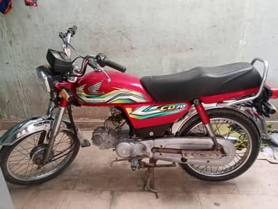 Honda 70cc 2023 ke 8th month Karachi number