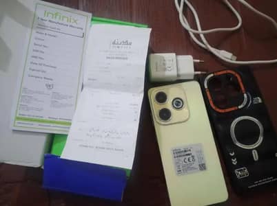 Infinix Hot 40 8/256 with box and charger
