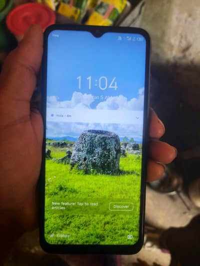 infinix hote 11 4GB 128GB with box charger only panel change baki okay