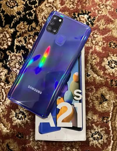 SAMSUNG A21S 4 128 WITH BOX