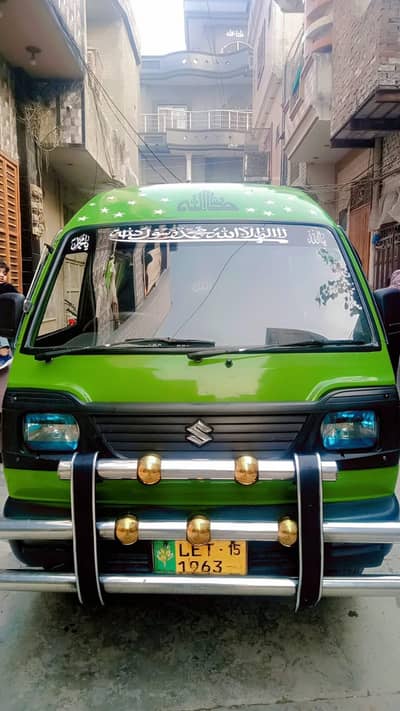 suzuki Bolan  2015 green colour