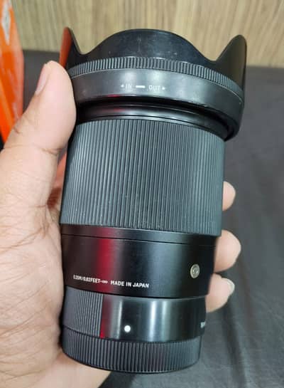 Sigma 16mm F1.4 (sony)