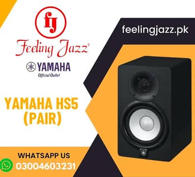 Yamaha HS5 Studio Powered Monitor Speakers Musical /Grand Piano /pian