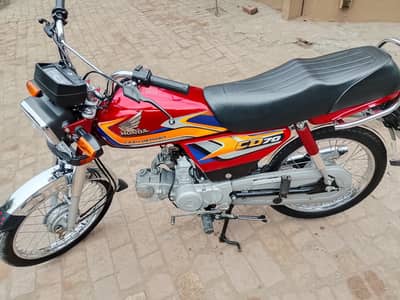 Honda CD 70 Model 2024 | 2025 Bike 7419 KMs Driven CALL 0300 - 4196890
