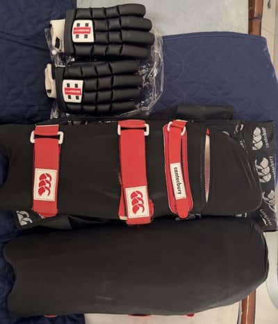 Cricket Batting Pads and Gloves