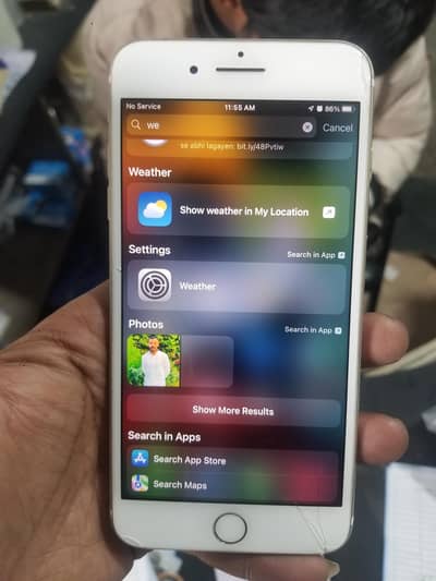 iPhone 32 GB hai panel crack hai