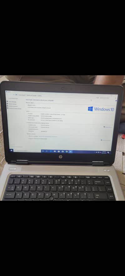 Hp core i5 7th generation probook 640 g3