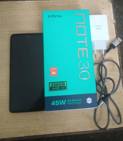 Infinix Note 30 With Box And Charger | 8+256 Gb Call now