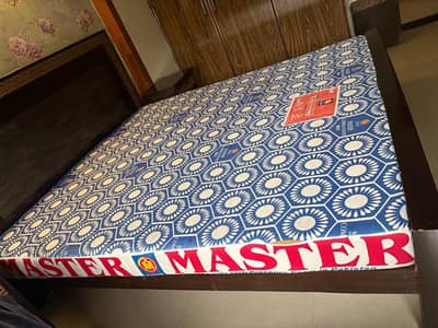 queen size bed  with mattress for sale