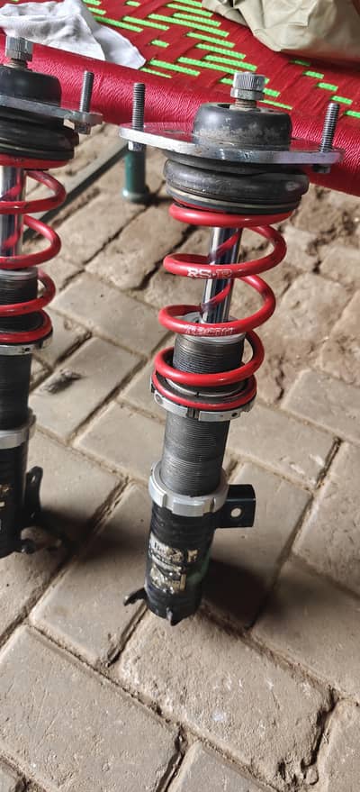 3 way RS-R Coilovers for Old Alto, Khyber, mira, move, passo, starlet