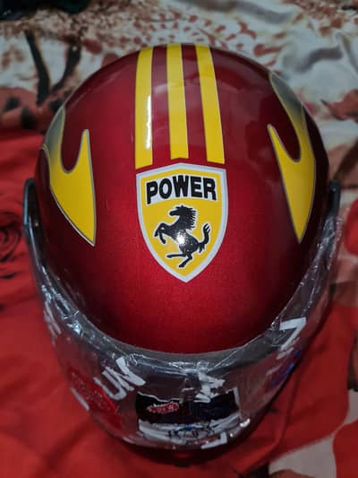Helmet by power