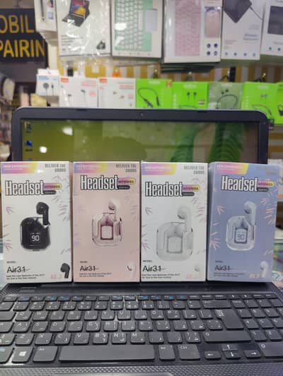 Air 31 & Air 39 Airbuds | High Quality with Display | Karachi
