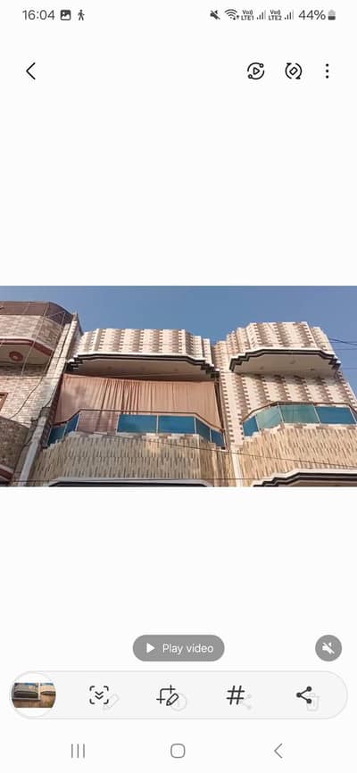 Double story banlow for sale in abdullah garden hyderabad