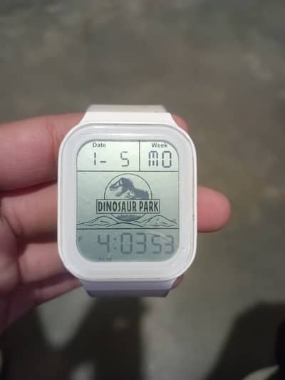 It has timer,stopwatch,alarm and many things it has day,date