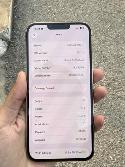 Iphone 13 pro max Non PTA