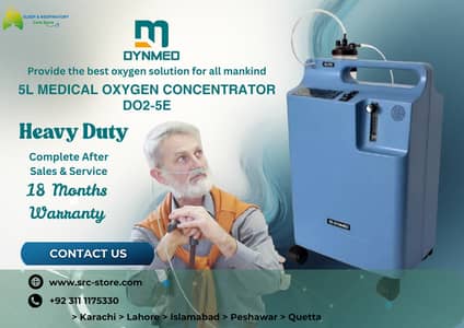 Dynmed Oxygen Concentrator/Oxygen Cylinder - Reliable Oxygen Therapy