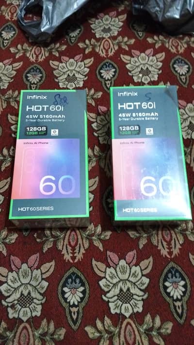 infinix hot 60i box pack
