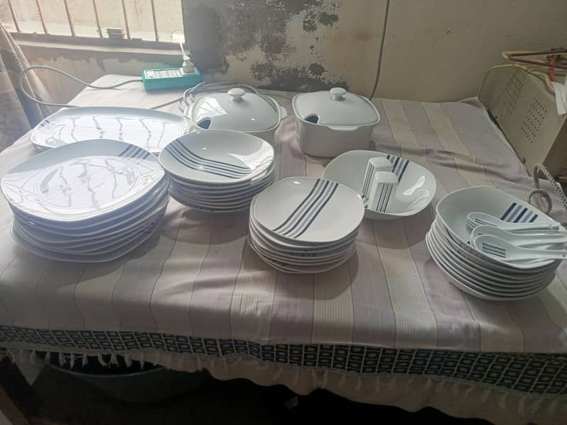 pathar ka dinner set 12