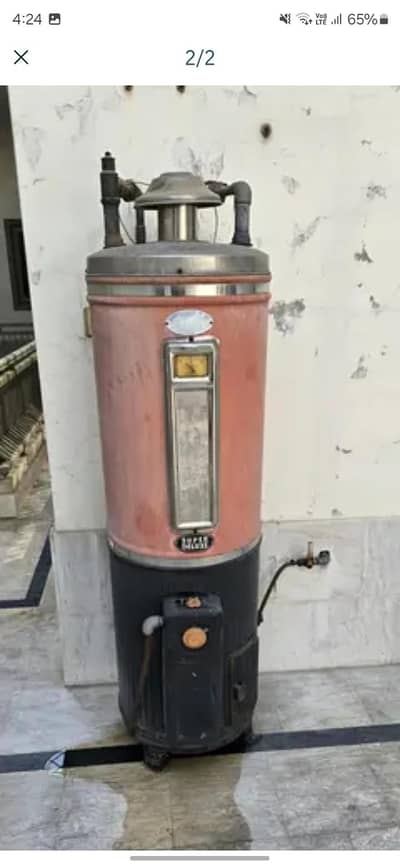 Super dulex Gas geyser 35 Gallon for sale