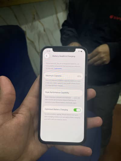 iPhone 12 NON PTA JV 64GB 81 health 