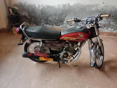 honda cg 125 self start 2022 lush condition new urgent sale