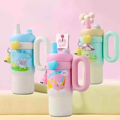 Rainbow kids tumbler