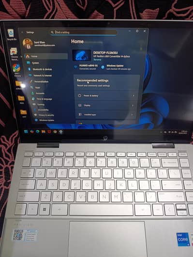 Hp Pavilion X360 Convertible 11 gen Core I5 Touch screen with Pen.