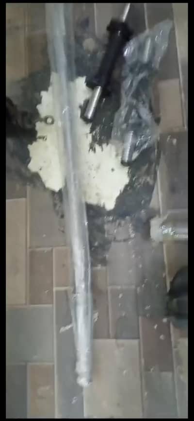 5 fit rod 2 dumbell rod and 16kg weight