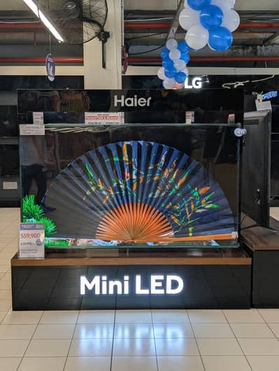 NEW MODEL 65, inCH Q LED TV 8K ANDROID GOOGLE TV WARRANTY 03001802120