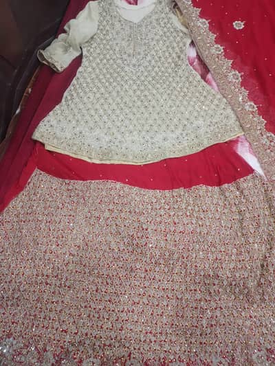 Selling Barat Dress,Walima Maxi,Bridal Dress Bridal lehnga 03234626536