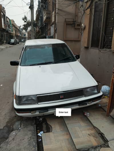 Toyota Corolla 1986 model