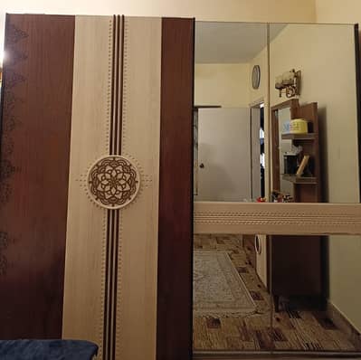 sliding door cupboard  double door with mirror