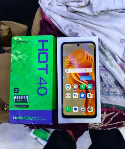 Infinix Hot 40 256/8GB Ram with box only for sale