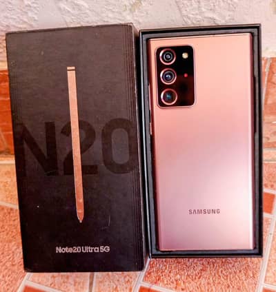 Note 20 ultra official dual sim regstd 12/256 orginl mach box  red  ad