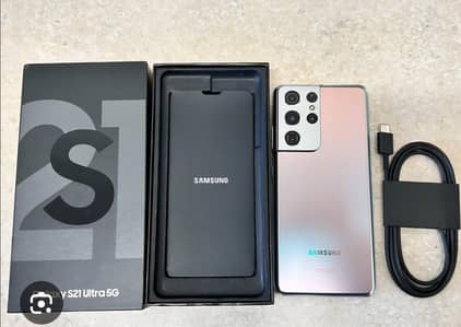 exchange s21 ultra brand new with full box