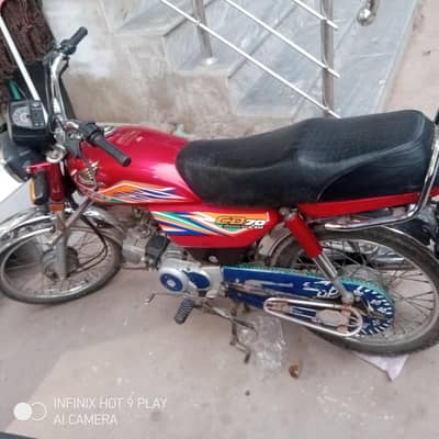 HONDA CD 70 KICKSTART BIKE