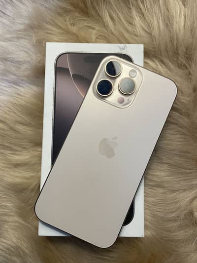 Iphone 16 pro max ( desert titanium)