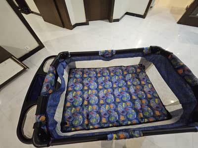 slightly used play pen with all functions in very low price