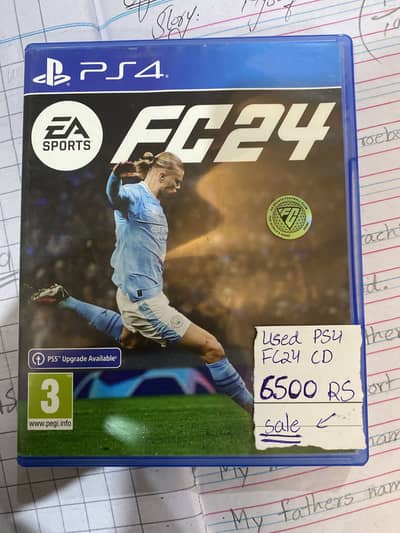 fc24 used ps 4 cd
