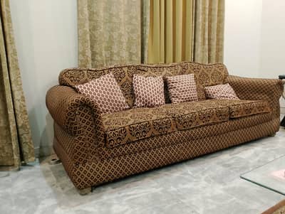 Sofa Set 5 Seater For Sale.