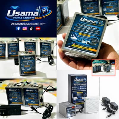 Mini UPS For Wifi Routers