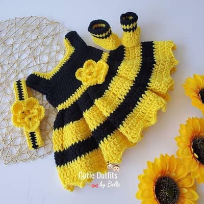 crochet dresses for baby girl