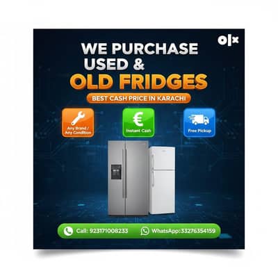 old Fridge purchase best cash offer/Krachi