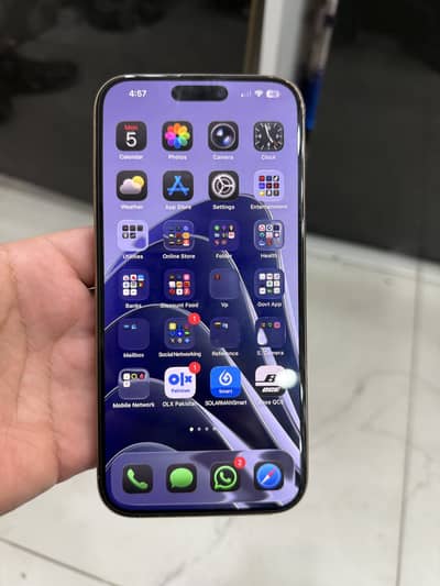 Iphone 16 Pro Max 256 PTA Approved  Mercantile