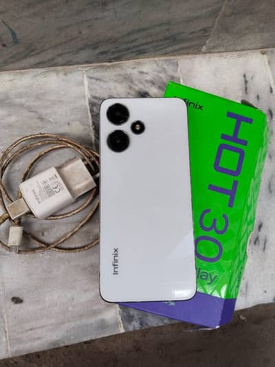 Infinix hot 30 play 4_64 With complete Box 10/8 condition