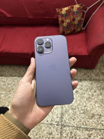 Iphone 14 pro max deep purple