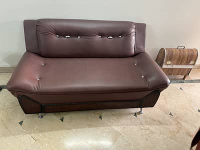7 Seater Leather Sofa Set