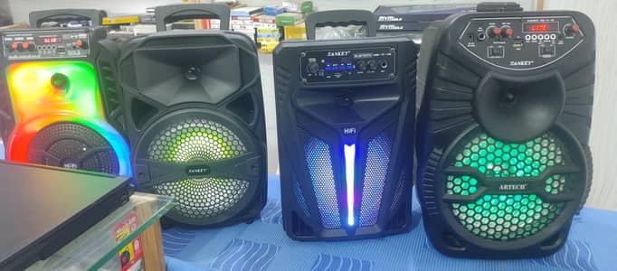 IMPORTED RECHARGEABLE BLUETOOTH SPEAKER  8 INCH