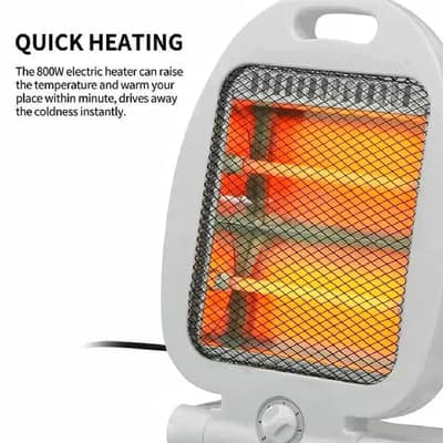 Electric Room Heater 800W – Quick Heating | Like New