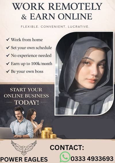  Earn From Home – Part Time